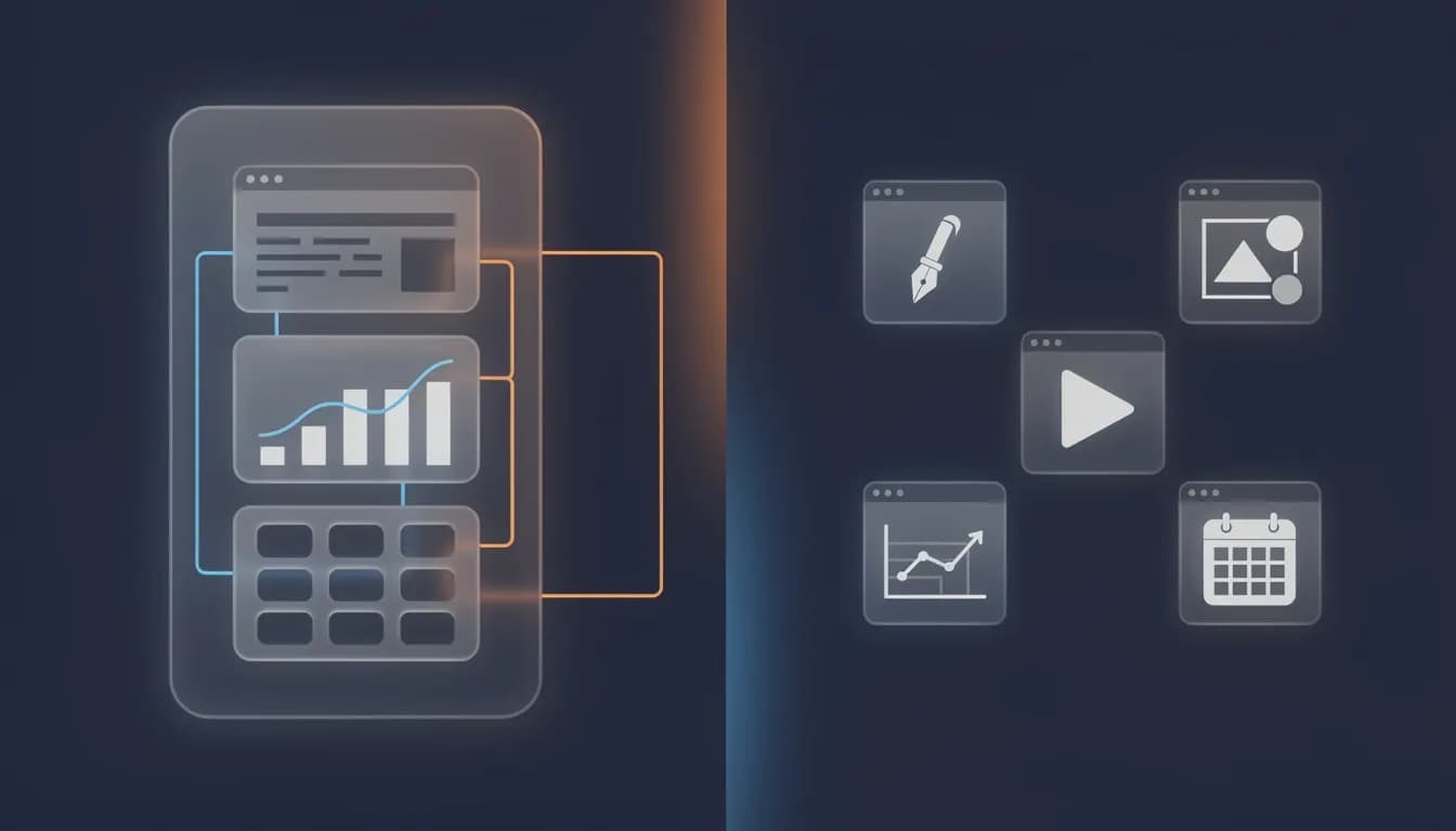 AI powered content creation tools v roku 2026: platformy verzus špecializované nástroje